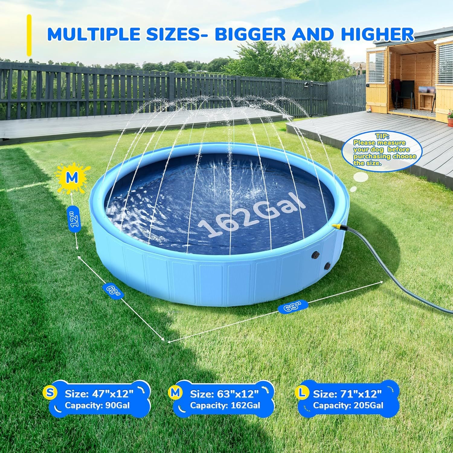 Collapsible Canine Pool & Play