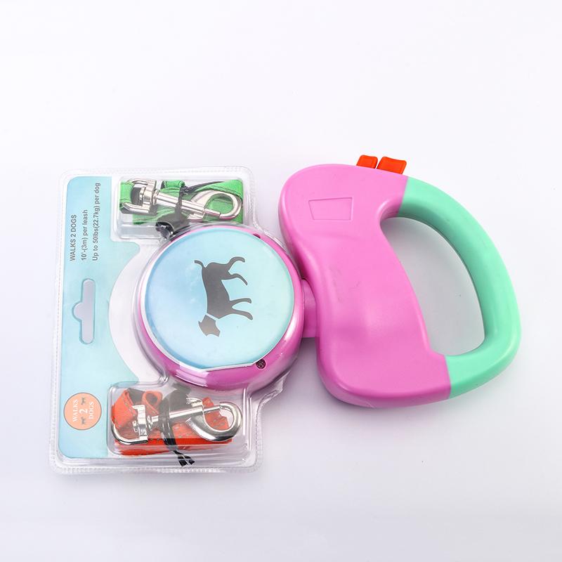 Twin Control Retractable Pet Leash