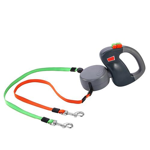 Twin Control Retractable Pet Leash