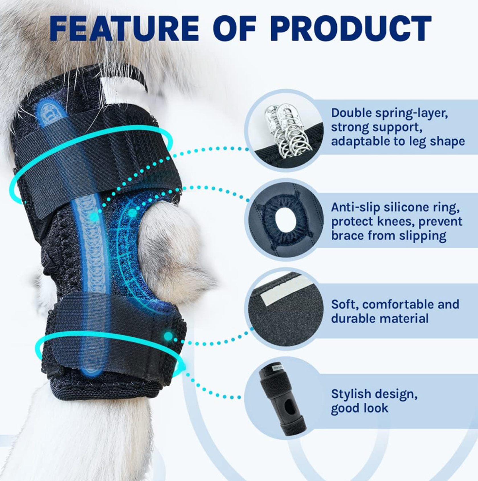 Canine Rear Leg Recovery Strap