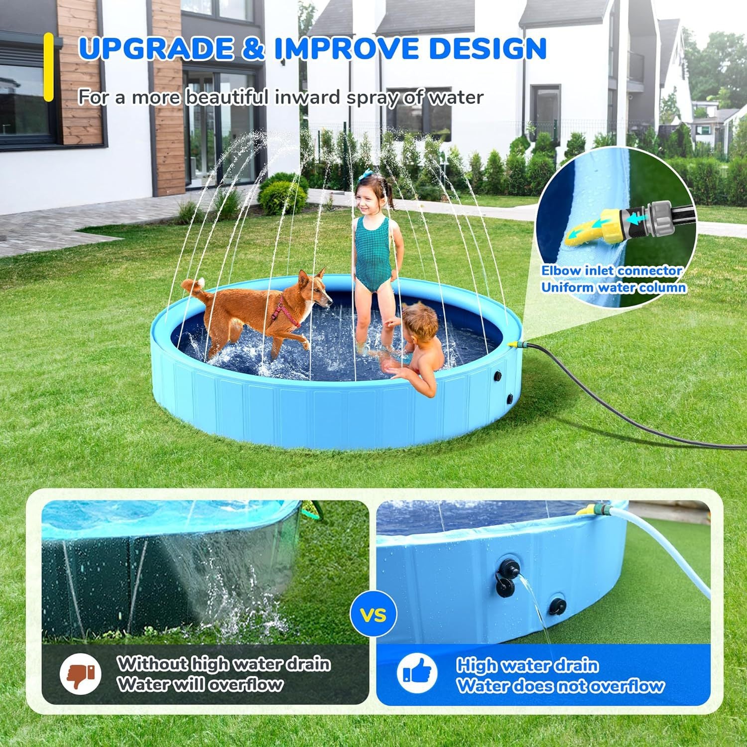 Collapsible Canine Pool & Play