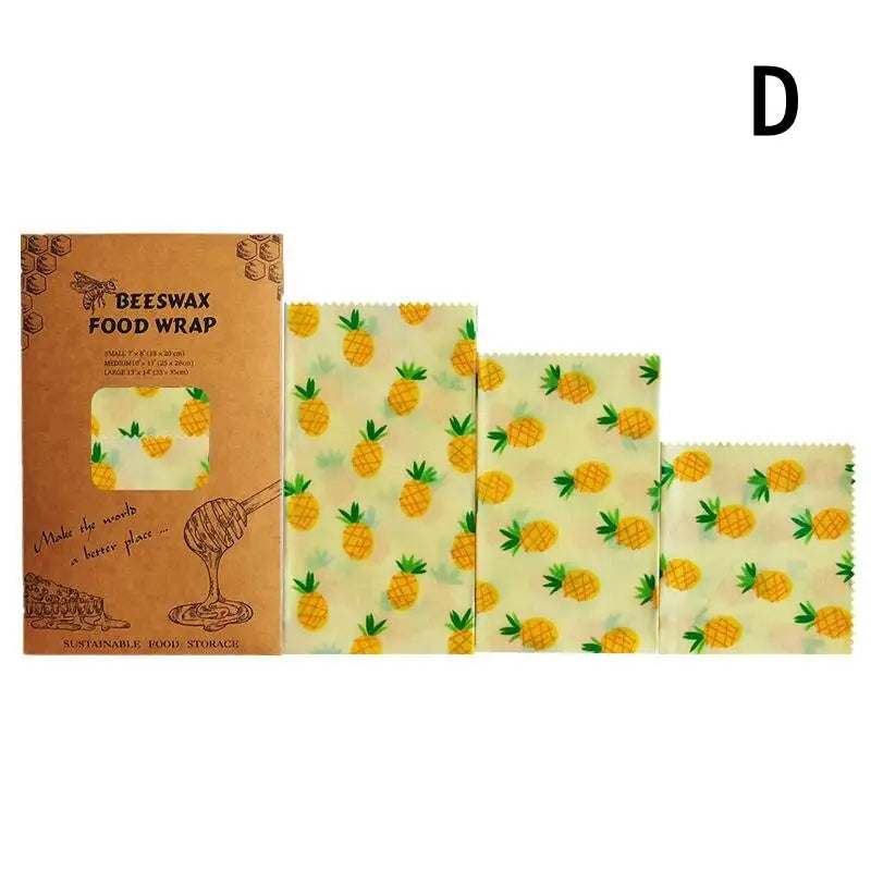 Organic Beeswax Wraps – Reusable, Eco-Friendly Food Storage Covers