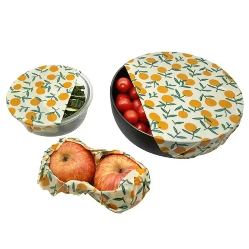Organic Beeswax Wraps – Reusable, Eco-Friendly Food Storage Covers