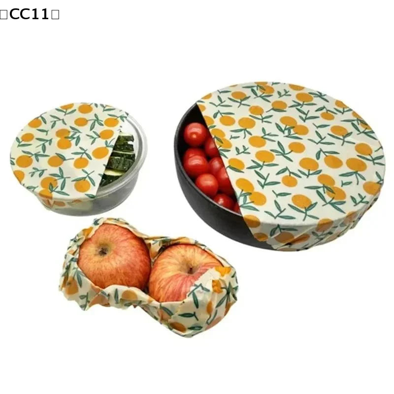 Organic Beeswax Wraps – Reusable, Eco-Friendly Food Storage Covers