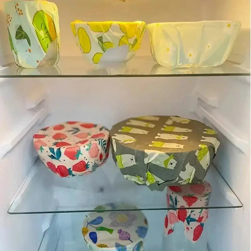 Organic Beeswax Wraps – Reusable, Eco-Friendly Food Storage Covers