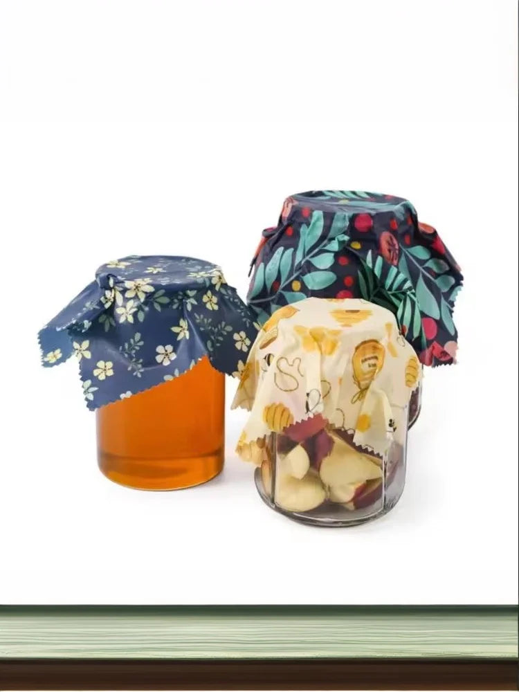 Organic Beeswax Wraps – Reusable, Eco-Friendly Food Storage Covers