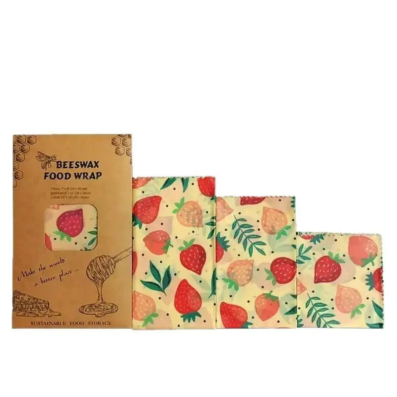 Organic Beeswax Wraps – Reusable, Eco-Friendly Food Storage Covers