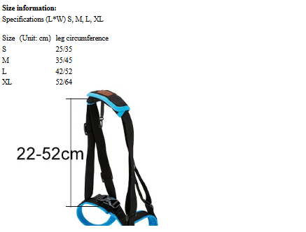 Support Lift Pet Harness