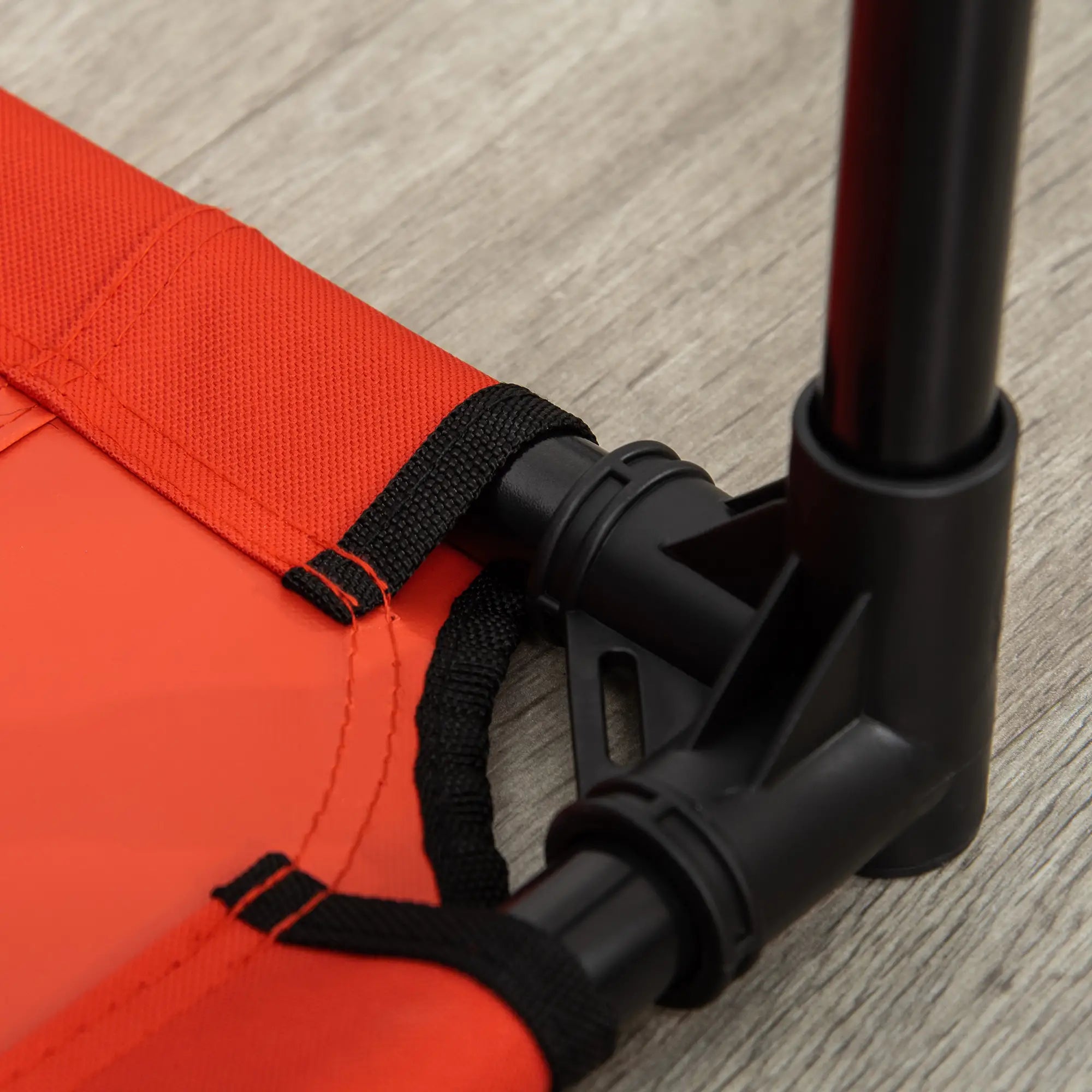 Elevated Dog Bed, Raised Dog Cot for XL Sized Dogs, Indoor & Outdoor, 36" x 30" x 7", Red